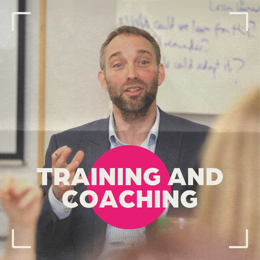 Fundraising Training and Coaching for Charity Fundraisers Fundraising training - a photo of Rob Woods delivering Training for Charity Fundraisers